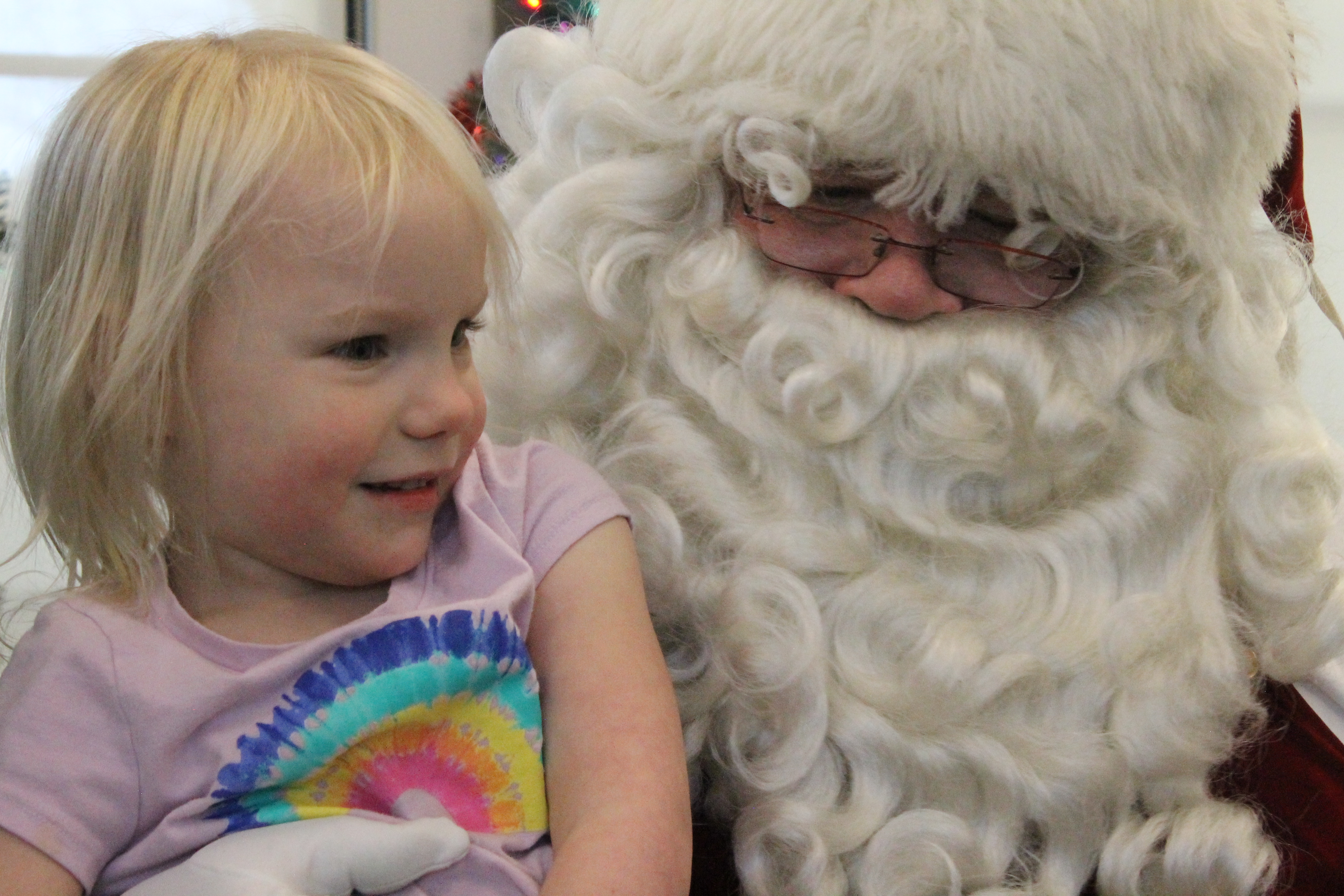 Santa Arrives in Carver for Community Event