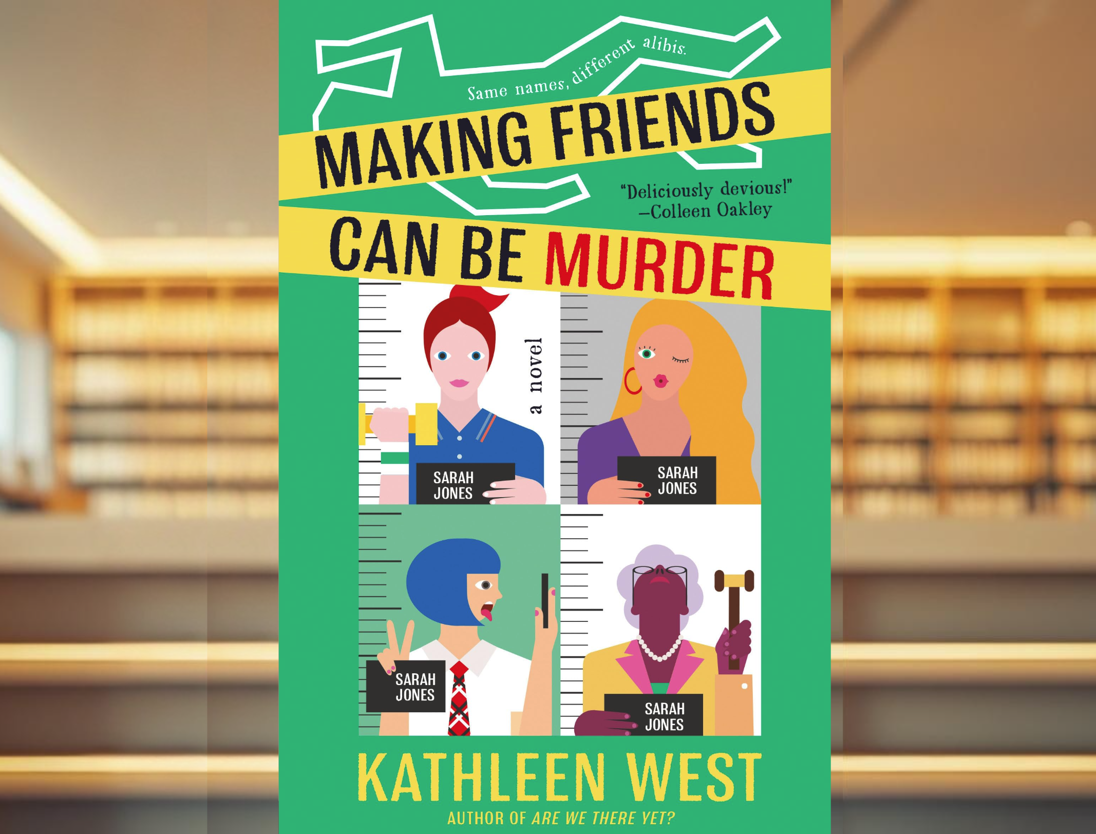 Book Review: “Making Friends Can be Murder,” by Kathleen West