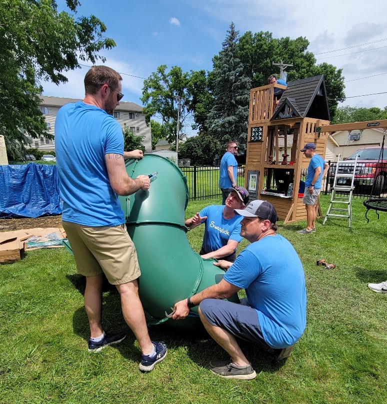 Beyond New Beginnings Gets Backyard Upgrade