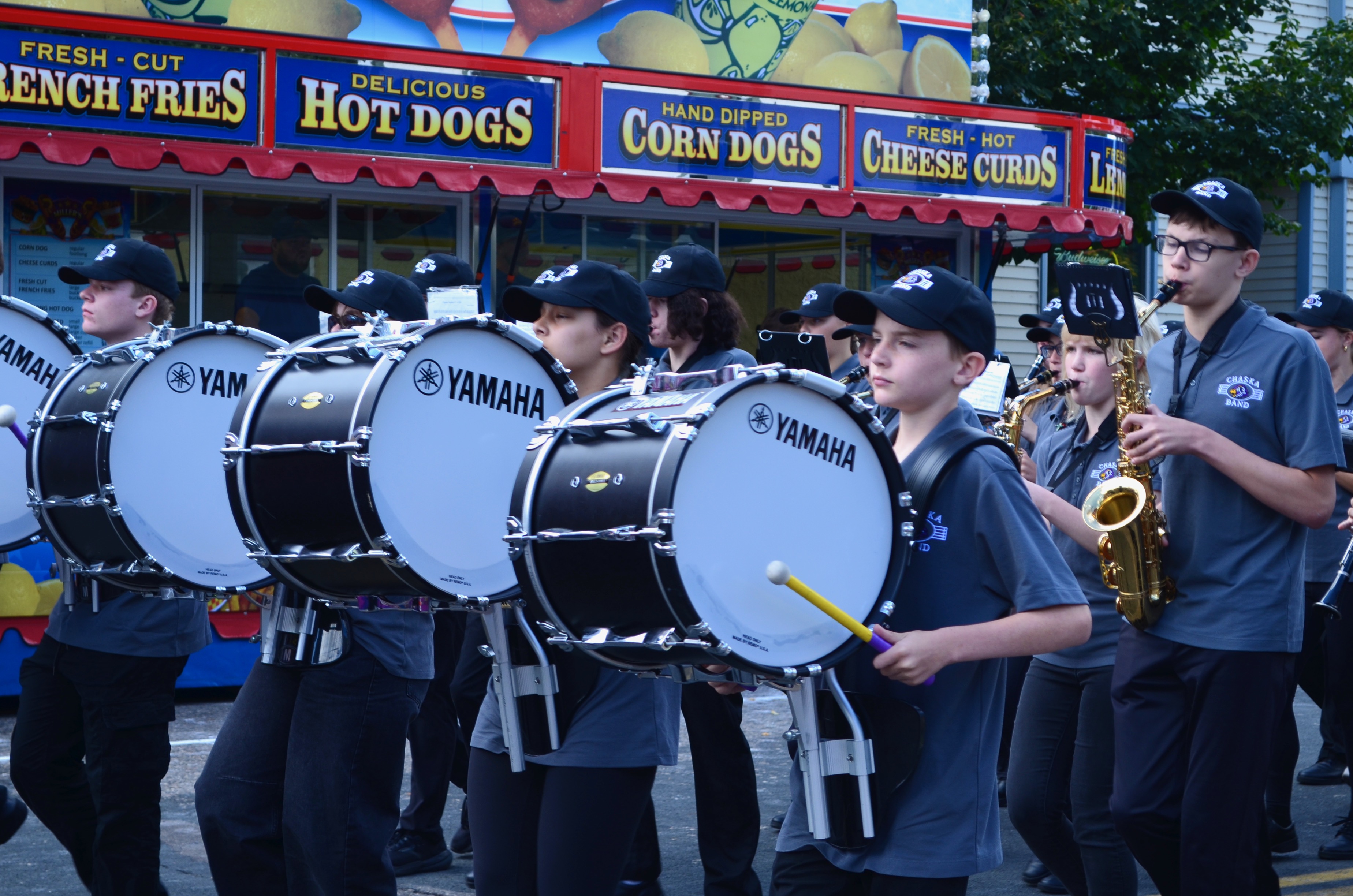 Perfect Day for a Parade in Carver