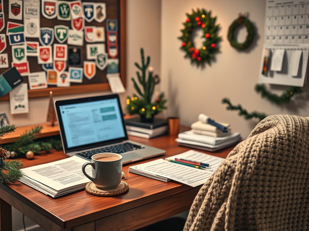 The Holidays Signal College Application Deadlines