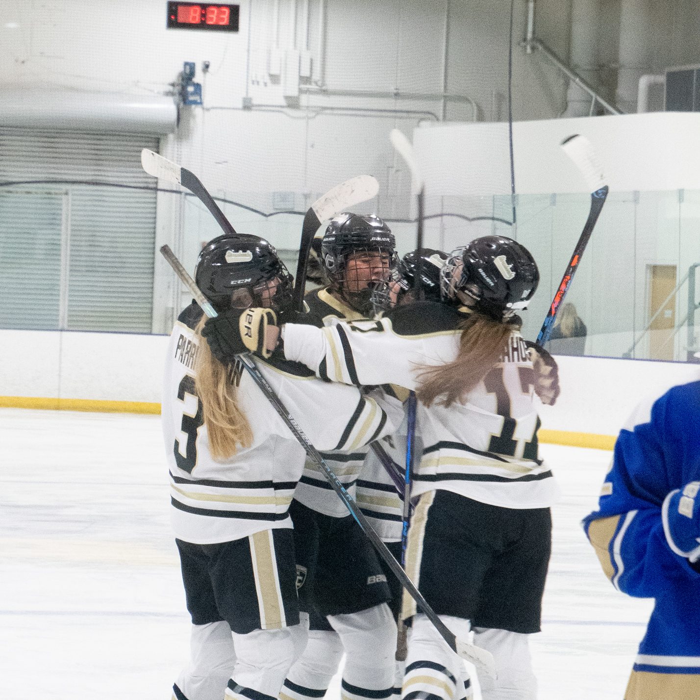 Stormhawks Girls Hockey Team Earns Milestone Win Over Holy Angels