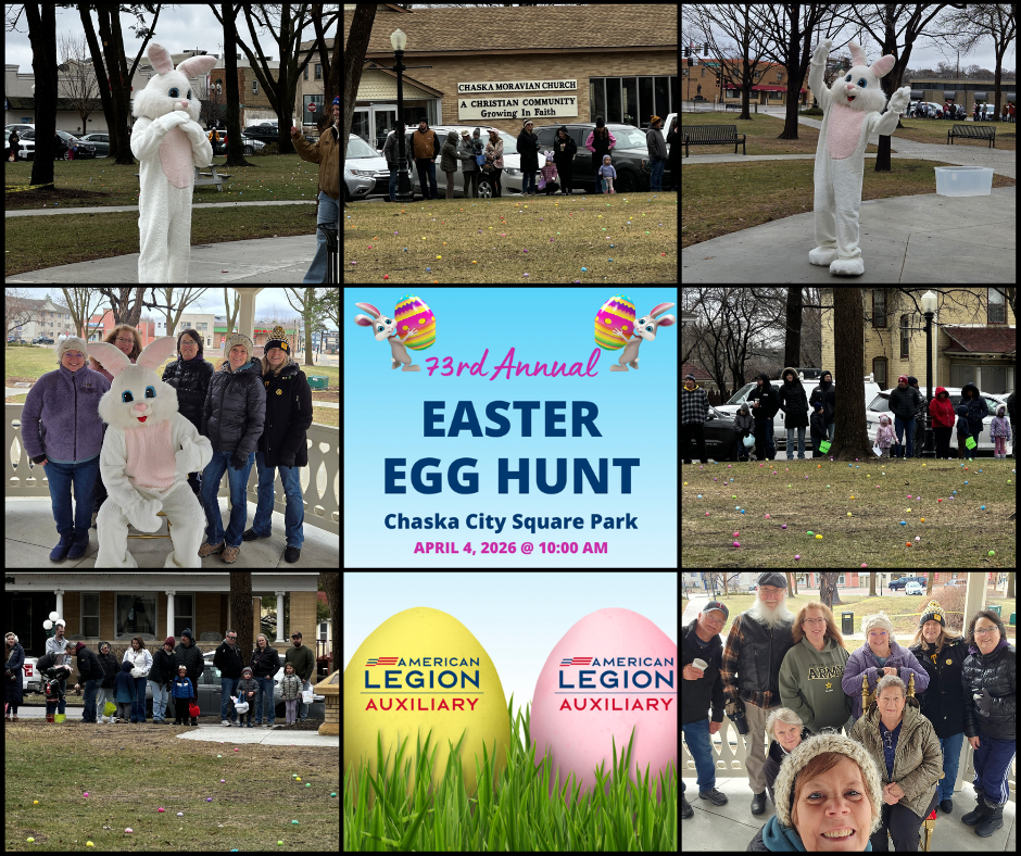 Chaska’s Legion Auxiliary Celebrates 73rd Annual Easter Egg Hunt