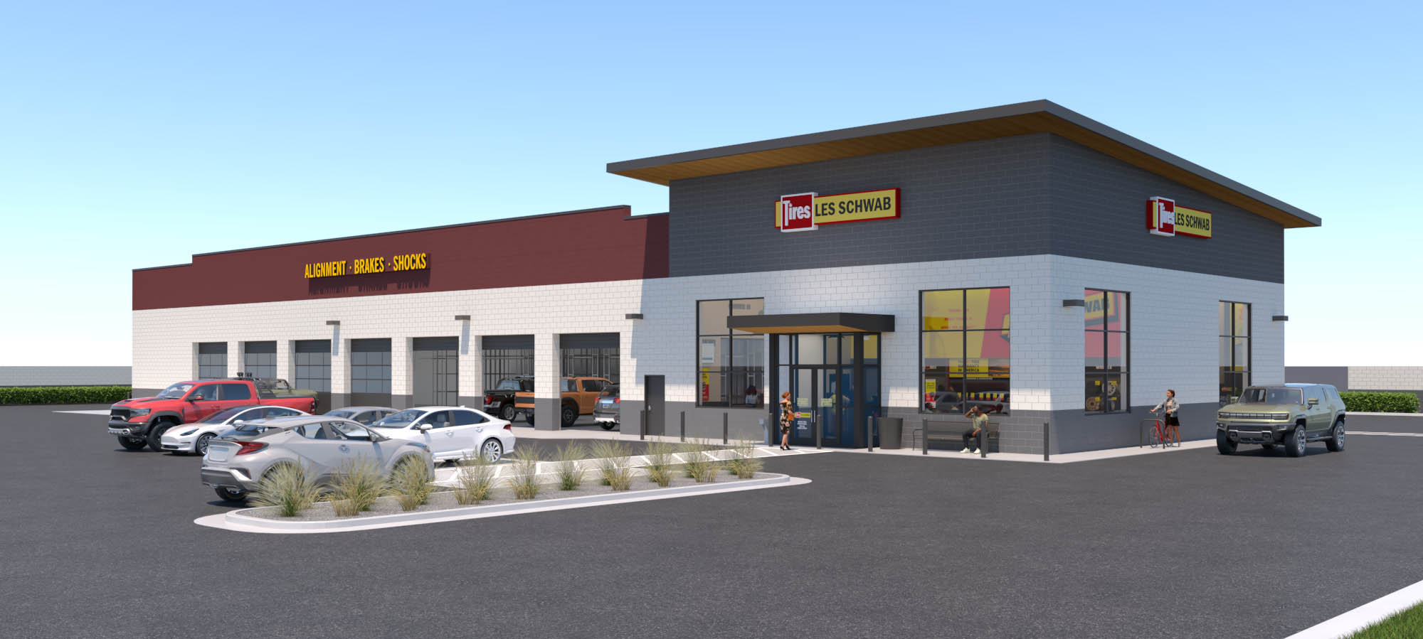 Les Schwab Tires Store Prepares to Open in Carver