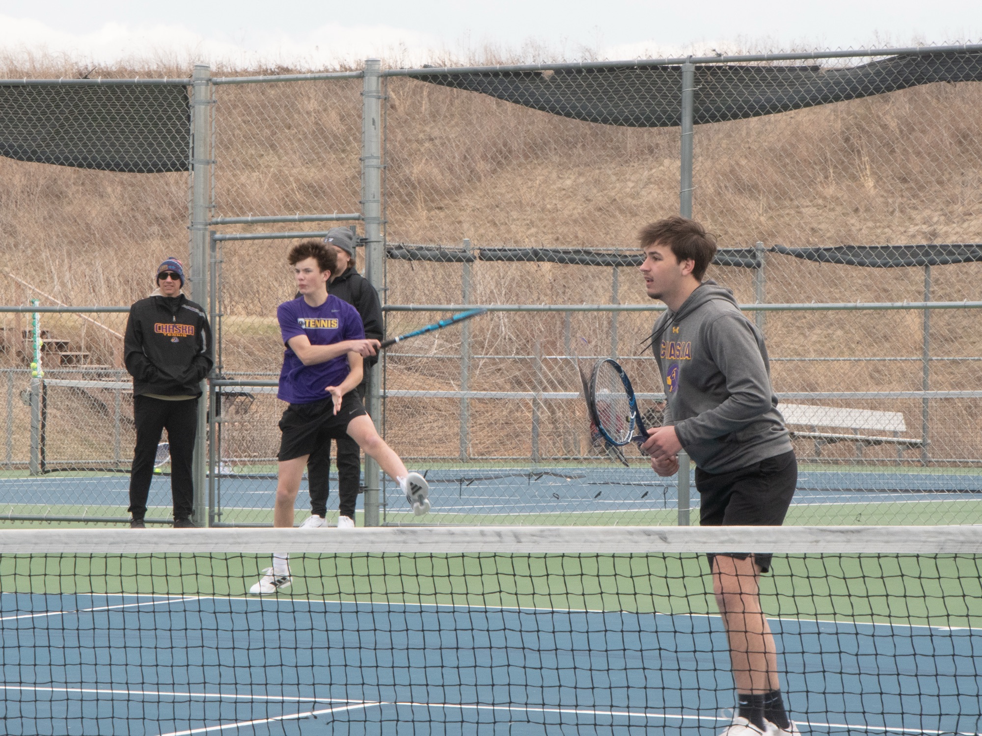 Chaska Boy Tennis Opens Season Against Southwest Christian