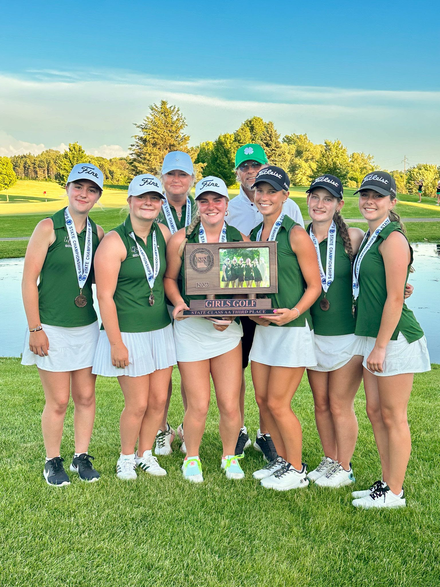 Holy Family Girls Golf Takes Third at State