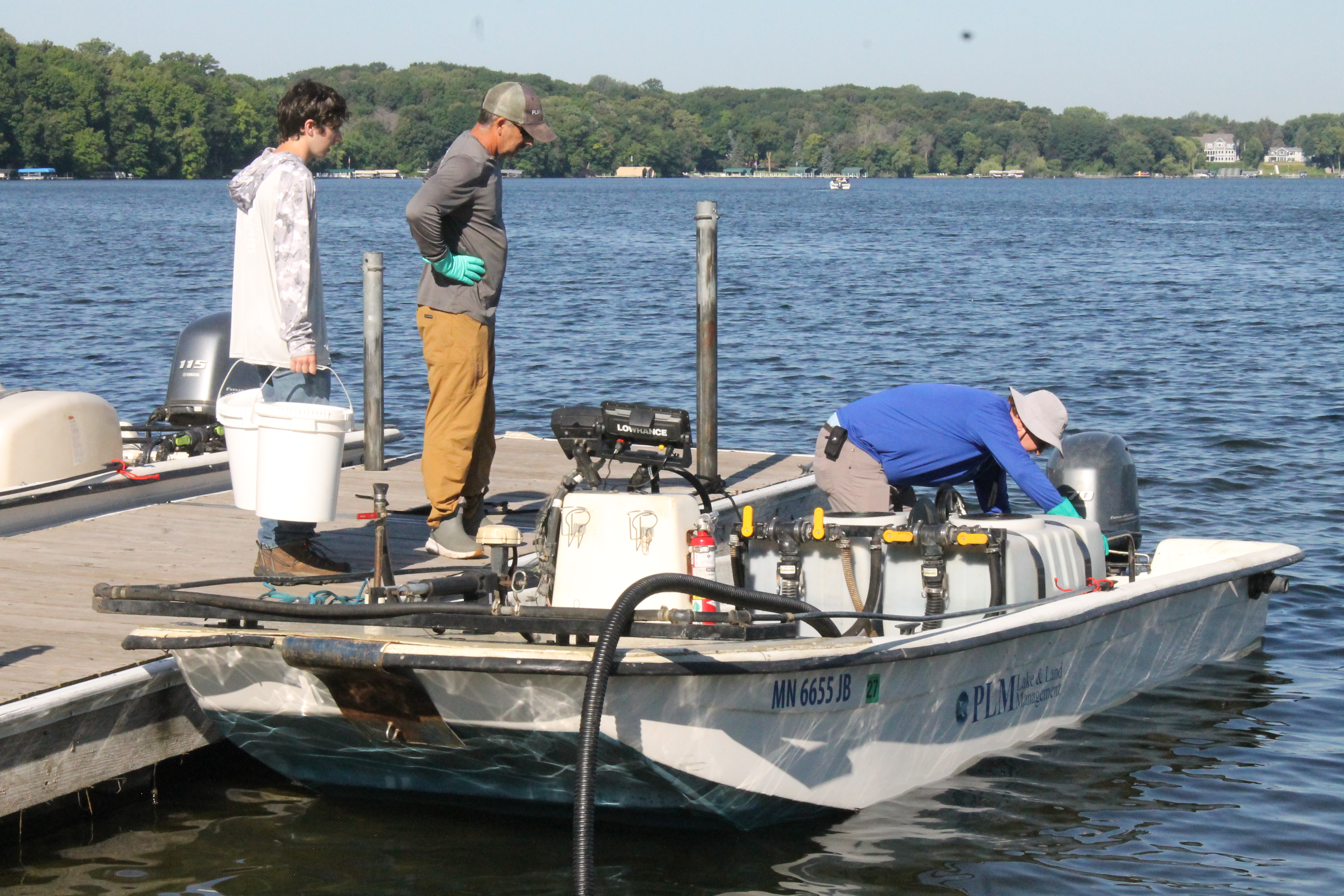 Copper Treatment Seeks to Control Zebra Mussels on Lake Riley