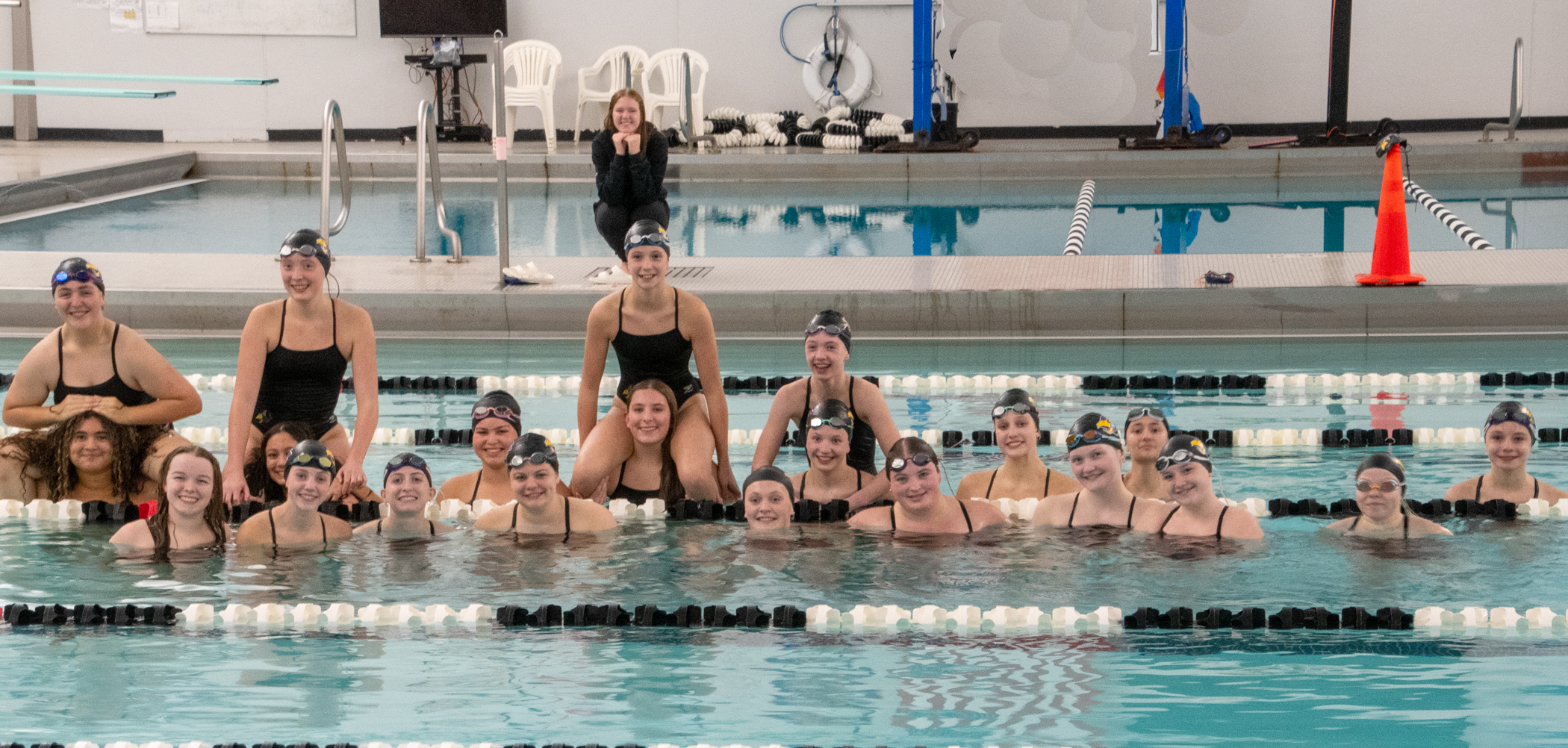 Chaska Girls Swimmers and Divers Are in Their Lanes Heading Toward Sections